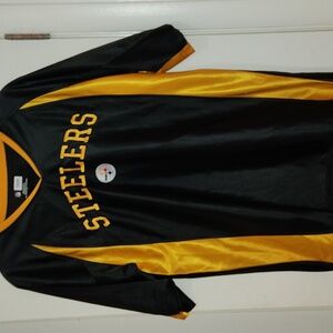 NFL Team Apparel Steelers Shirt, Size Medium